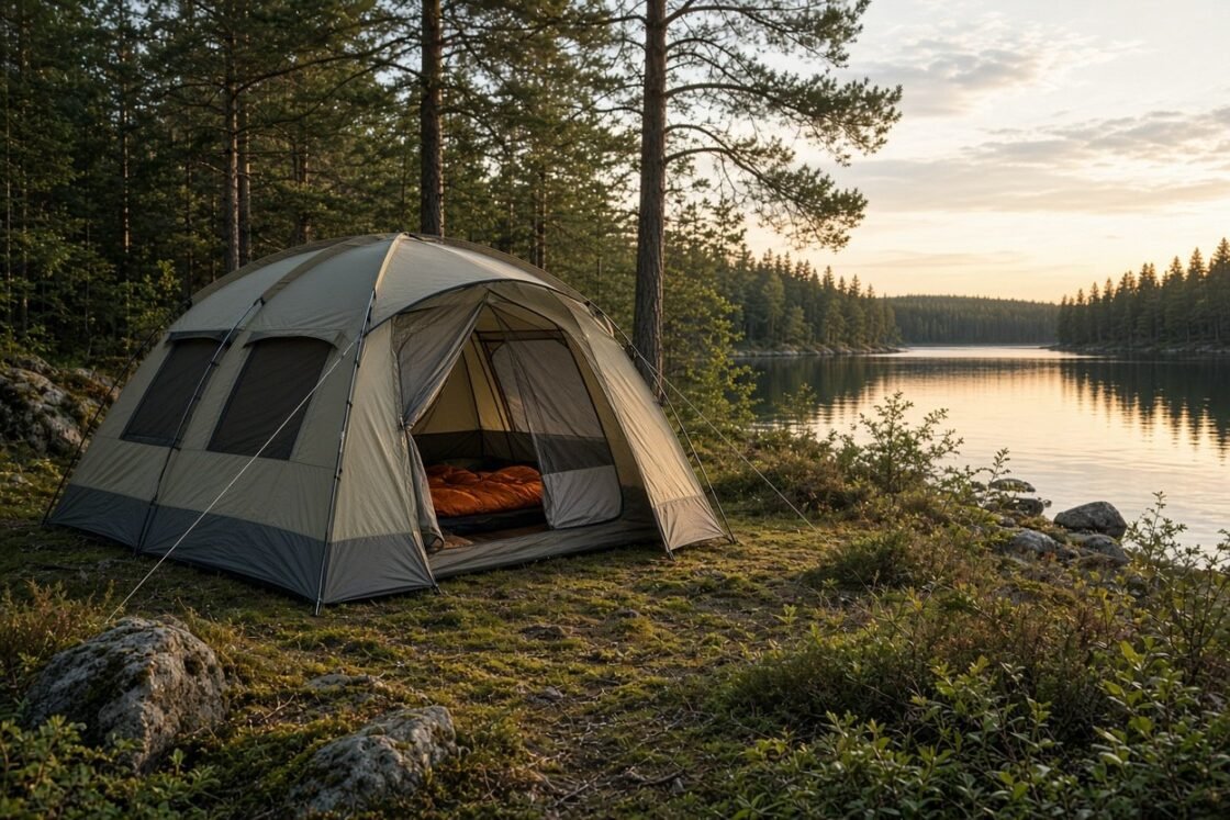Tält för camping: jämför storlek, pris och funktion