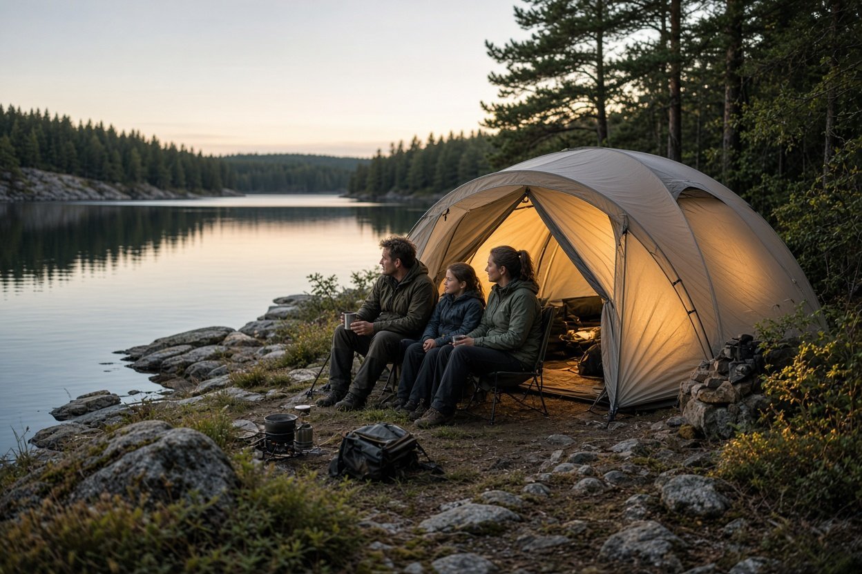 Uppblåsbart tält för bekväm camping – så väljer du